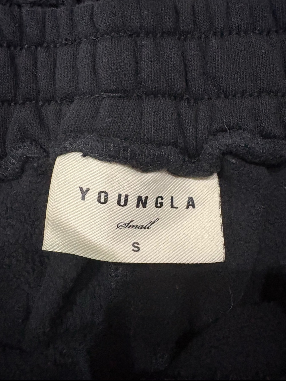 YoungLA Men’s “The Immortal Joggers” Sweatpants-Black, Like New - Picture 5 of 5